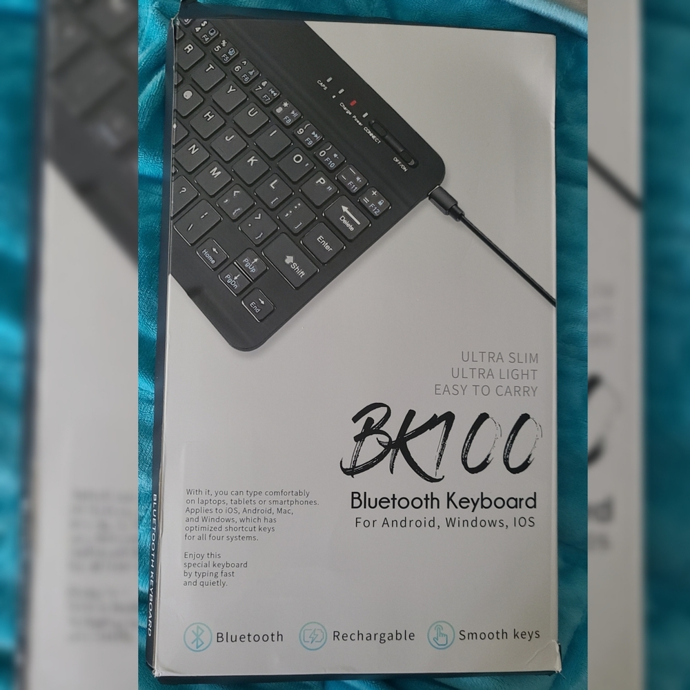 Bk 100 bluetooth keyboard Android Windows IOS.